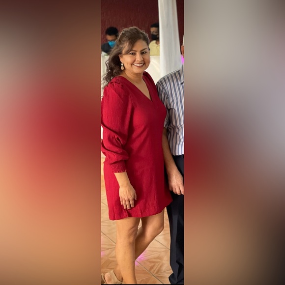 BB Dakota Maroon Dress by Steve Madden – Size Medium - Picture 7 of 7